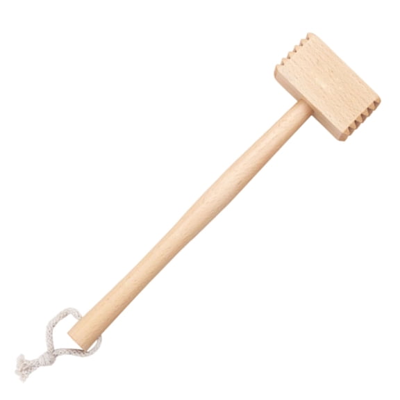 lanema Duals Sided Kitchen Mallets for Tenderizing Meat Fish and Poultry Nonslip Handle Knocking Hammer Kitchen Tool