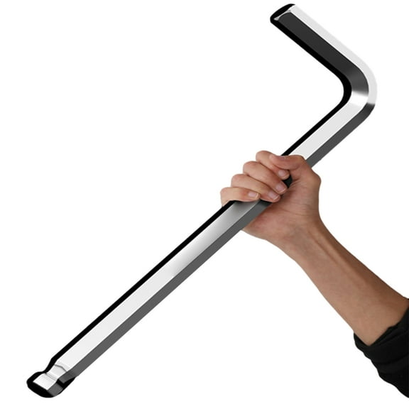 lanema Durable Wrench L-type Hexagon Wrench 90° Bend High Strength Alloy Steel 12mm 14m