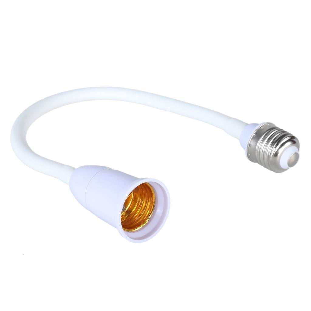 lanema E27 Lamp Sockets Extender with Bendables Neck, Home Lighting for ...
