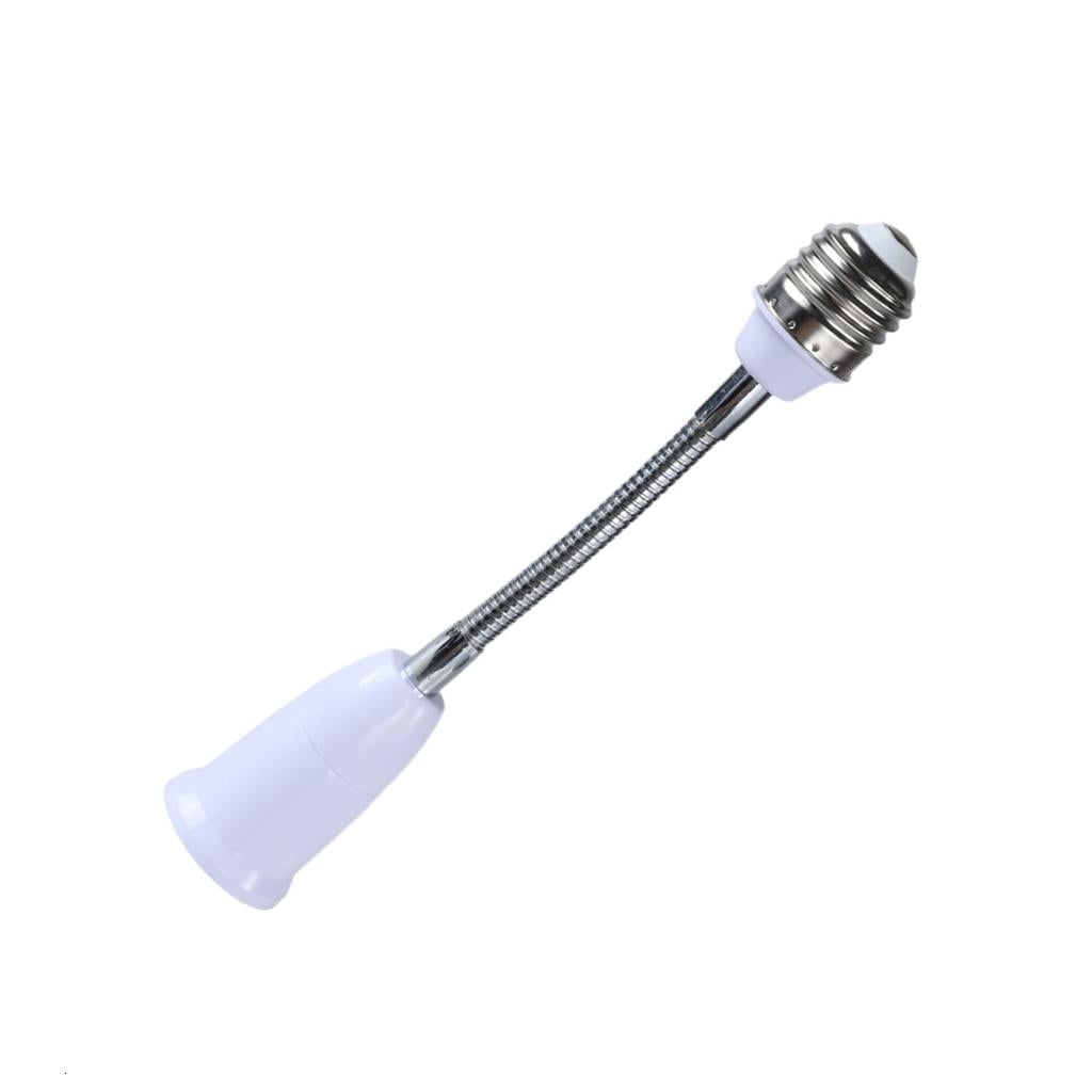 lanema E27 to E27 Bulb Socket Extender with Flexible Neck, Adjustable ...