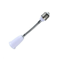 lanema E27 to E27 Bulb Socket Extender with Flexible Neck, Adjustable Light Adapter for Enhances Lighting