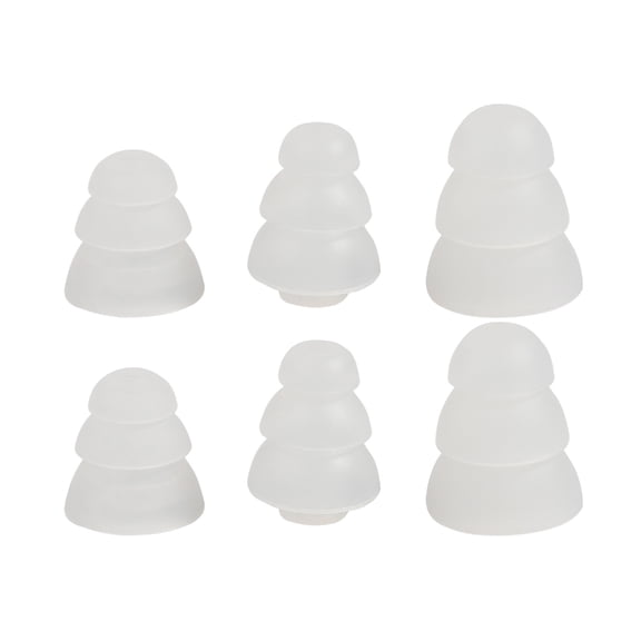 lanema Earbuds Headphone Bud Tips Silicone In-Ear Earphone Covers Replacement 3 Pairs