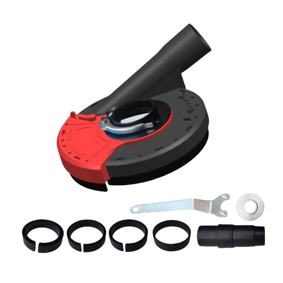 lanema Easy Installation Dust Shroud Extraction Cover for Grinding Tasks Home Renovation Construction and DIY with Accessories