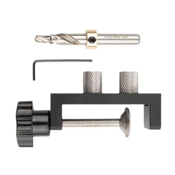 lanema Easy to Use Aluminum Profiles Double Hole Metal Punching Guide Set for M6 Holes