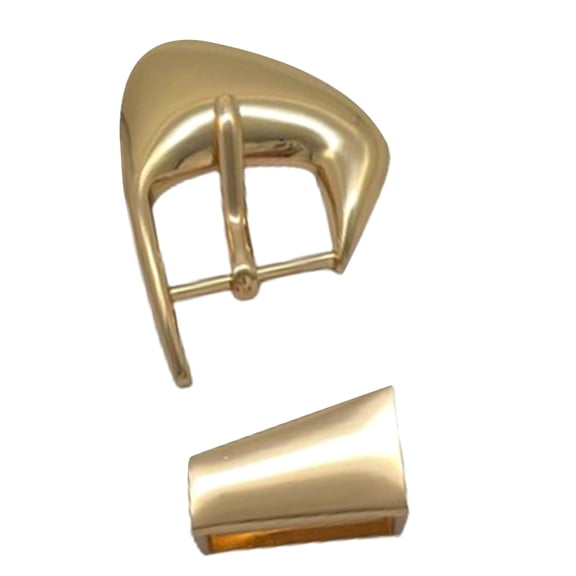 lanema Elegant Alloys Metal Belt Buckle with Secure Pin Closure for Daily Use