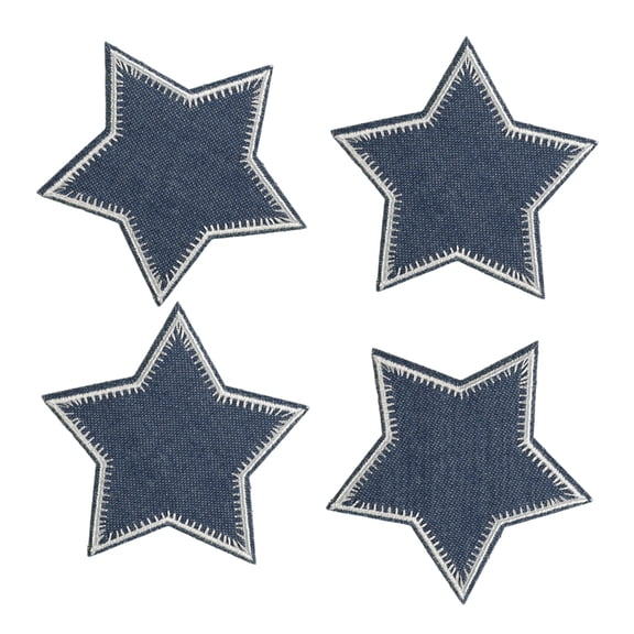lanema Elegant Applique Embroidery Applique Sewing Star Dress Patches for DIY Crafts