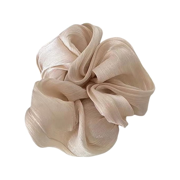 lanema Elegant Hair Scrunchie With Satined Design Stylish Hair Tie For Women Girl Everyday Wear Special Occasion Hair Styling