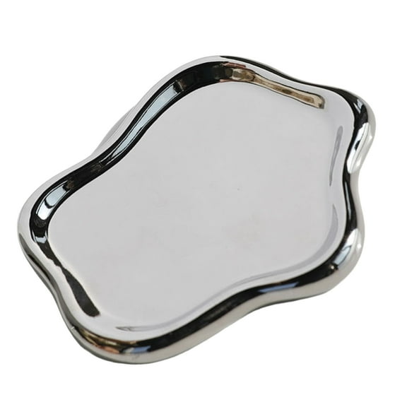 lanema Elegant Irregular Heart Tabletop Tray for Personalize Item Organization