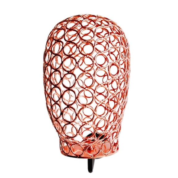 lanema Elegant Metal Wigs Display Model Metal Wigs Holder Mannequin Head Stand for Versatile Display of Hats and Accessories