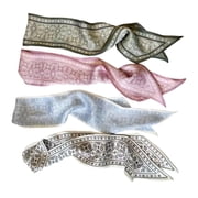 lanema Elegant Scarf for Women Handbag Scarf Floral Scarf Neck Scarves Girls Gifts