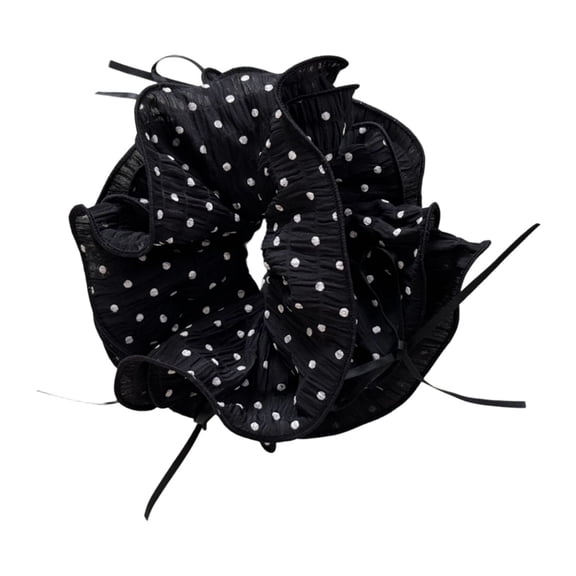 lanema Elegant Scrunchie Soft Fabric Luxurious Hair Accessory Elastic Stretchy Hairband For Everyday Styling And Gatherings