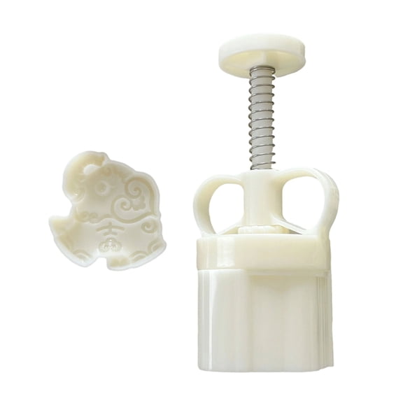 lanema Elephant Cookie Hand Press Baking Tool Home Baking Mooncakes Mould Green Bean Cake Designs Press with Elephant Pattern