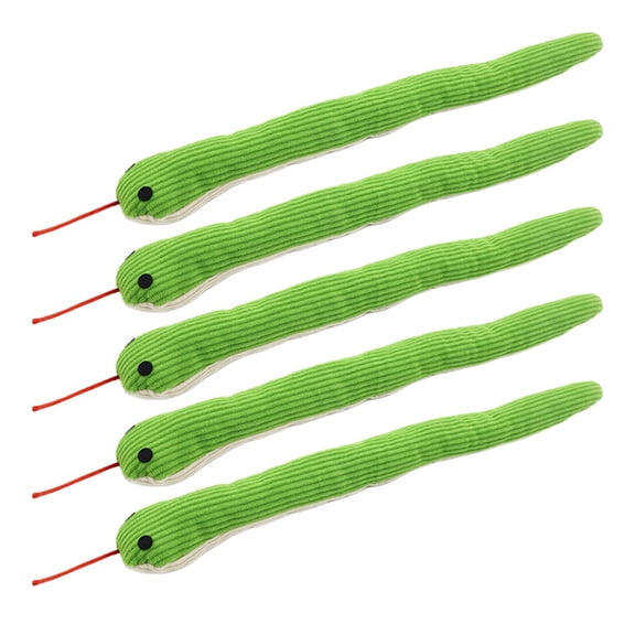 lanema Entertaining Long Snake Shape Toy For Felines Friend With Catnips And PP Cotton 36cm Pet Plaything