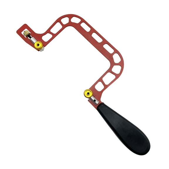 lanema Ergonomic Handle C and U Shape Hand Saw Jewelry Coping Saw Effortless Cutting Saw for Enthusiasts and Craftsmen