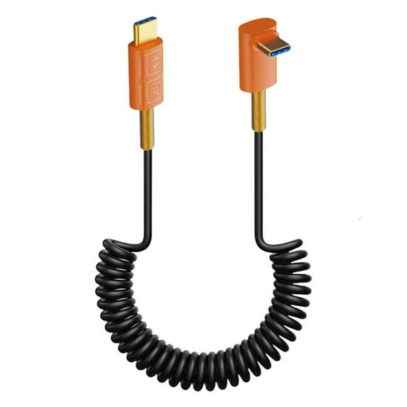 lanema Expandable USB4 USB C Male Charging Cable Cord Line 240W Power 48V5A Output