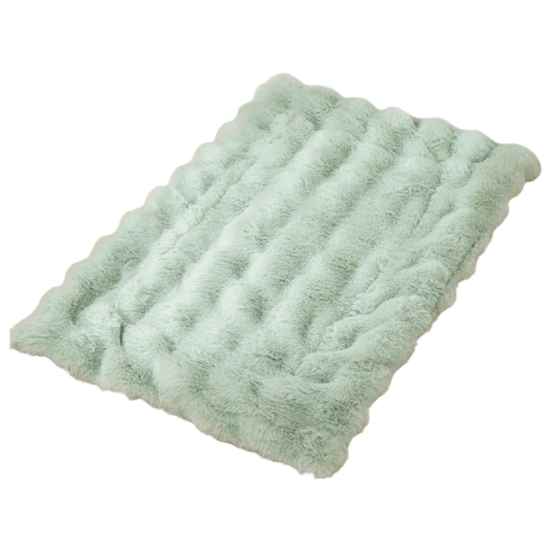 lanema Extra Thick Dog Bed Mat Plush Year Round Comfort Puppy Pads Blanket Pet Sleep