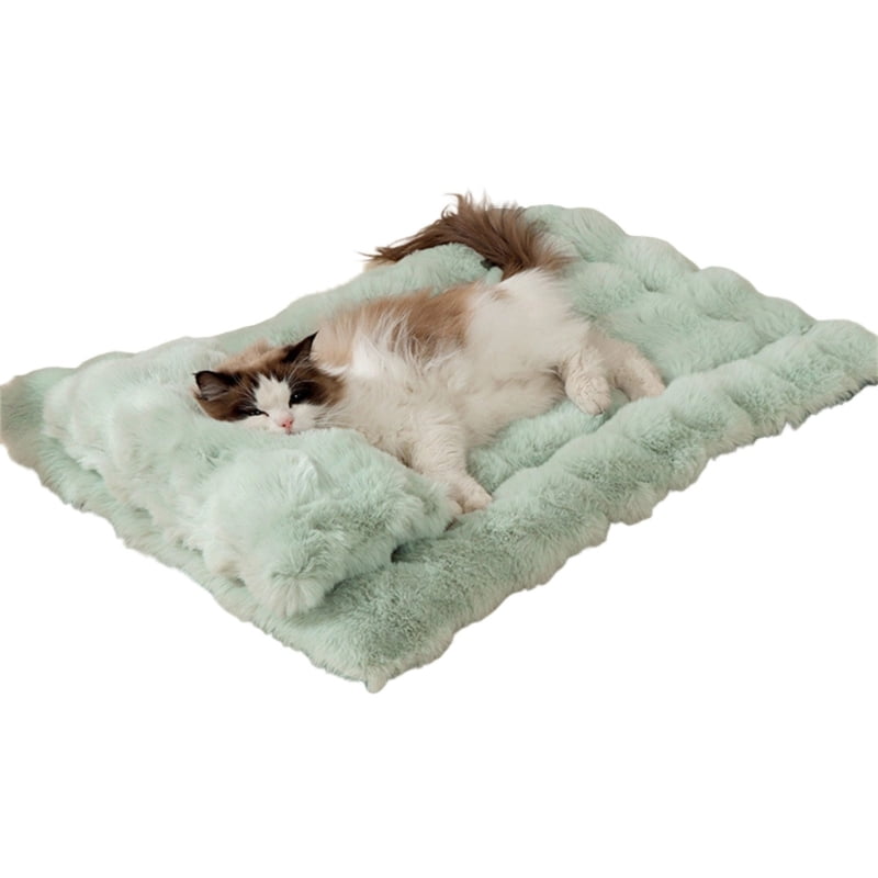 lanema Extra Thick Dog Bed Mat Plush Year Round Comfort Puppy Pads Blanket Pet Sleep