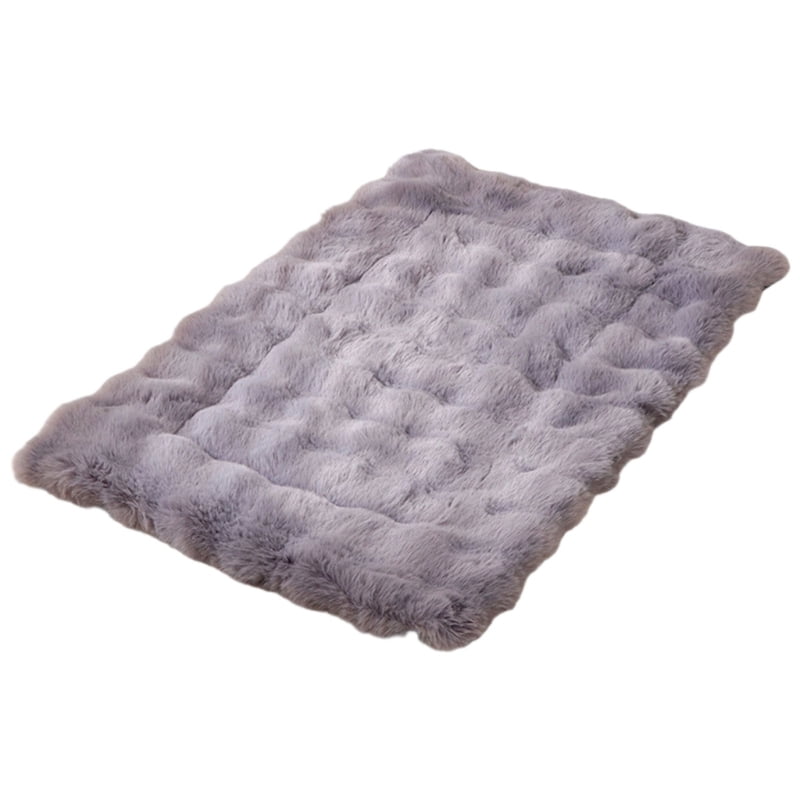 lanema Extra Thick Dog Bed Mat Plush Year Round Comfort Puppy Pads Blanket Pet Sleep