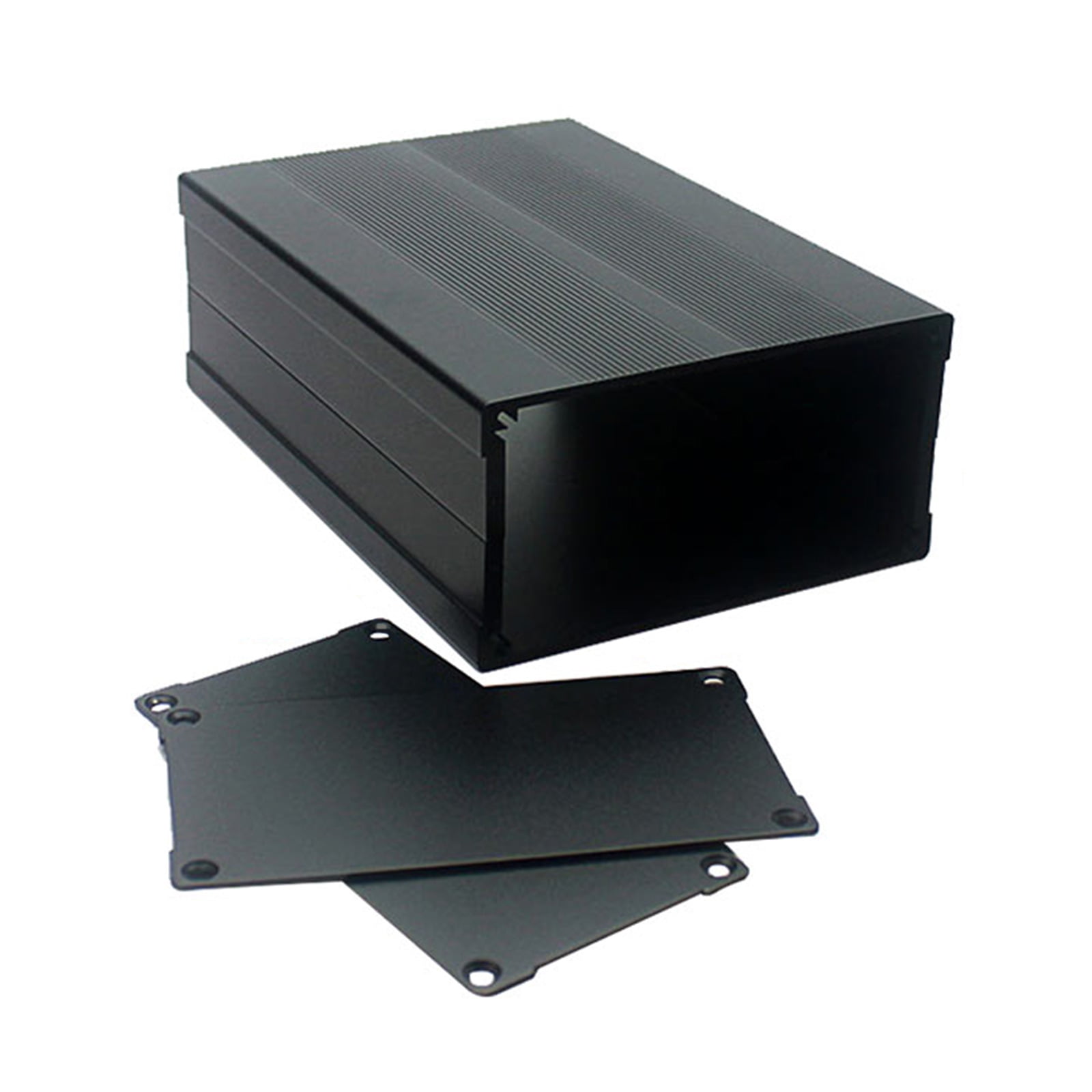 lanema Extruded Project Enclosure Metal Waterproof Electric Box Aluminum Power Amplifier Chassis 5.91x4.13x2.17in(LxWxH)