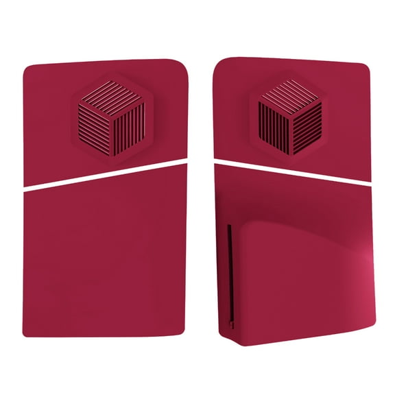 lanema Faceplate Cover with Vent Faceplates Replacement for PS 5 Slim Gaming Accessory