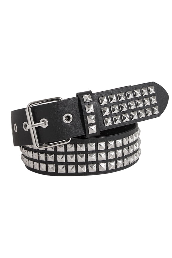 Fashion Teens Studded Decors Belt Adjustable Waist Straps for Dresses Shirt