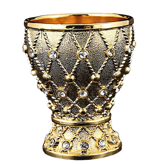 lanema Fashion Unbreakable European Wine Cup with Rhinestones Goblet Glasswares