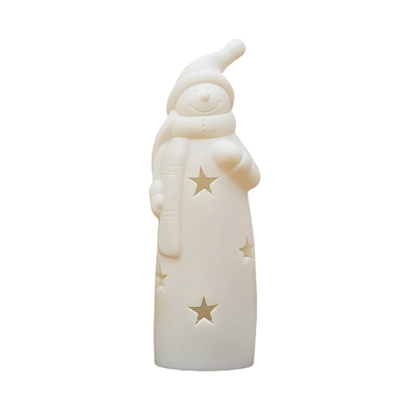 lanema Festival Santa Snowman Star Night Light Safe Plastic Designs Homes Party Decoration