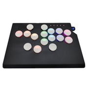 lanema Fight Stick with Light Function for Arcade Stick for PC Leverless Game Controller Arcade Stick