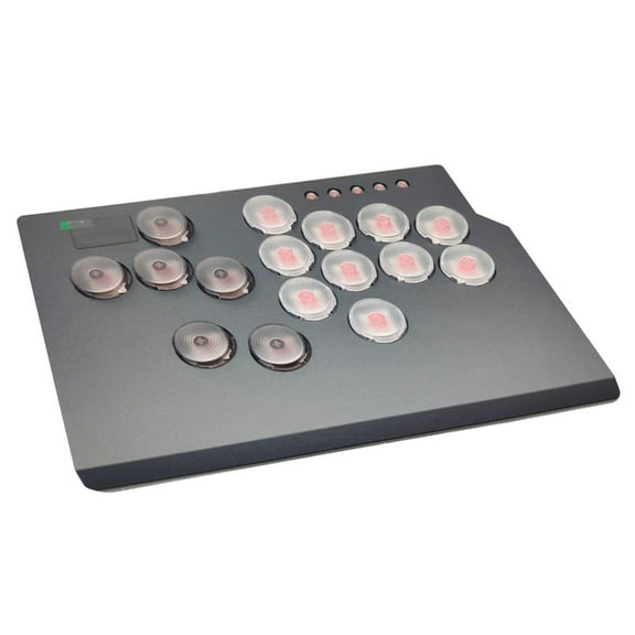 lanema Fight Stick with Light Function for Arcade Stick for PC Leverless Game Controller Arcade Stick