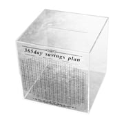 lanema Financial Plan Coin Banks with Countdown Function for Encouraging Saving Discipline 365Day Clear Money Organizers Jar
