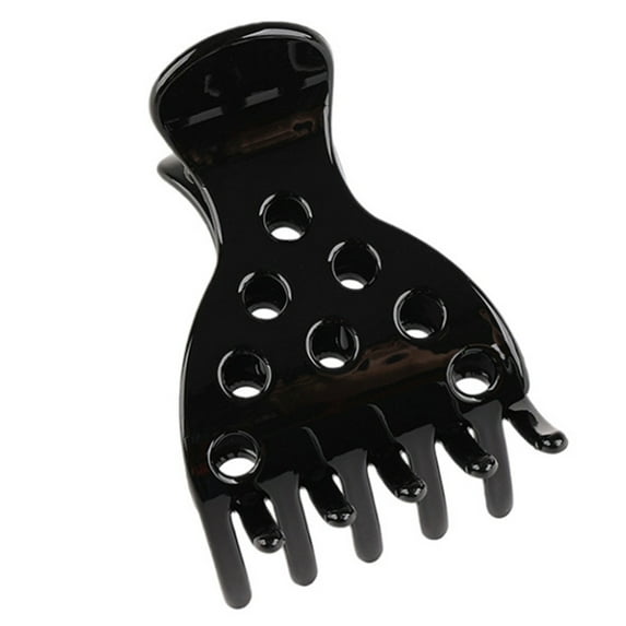 lanema Firm Plastic Hair Claw Clip Solid Color Small Size Women Girls Hair Accessory