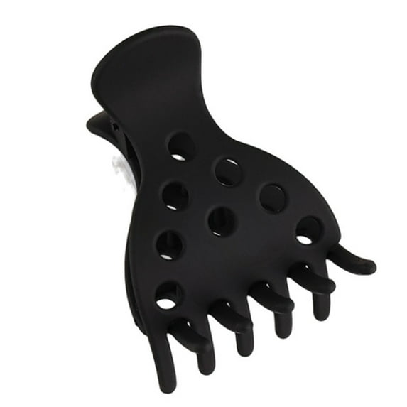 lanema Firm Plastic Hair Claw Clip Solid Color Small Size Women Girls Hair Accessory