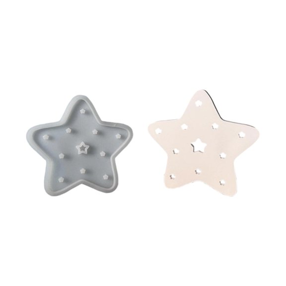 lanema Five Pointed Star Frame Craft Tool for Handmade Glows Candle Soap Making Sturdy Reusable Home Decoration Accessories