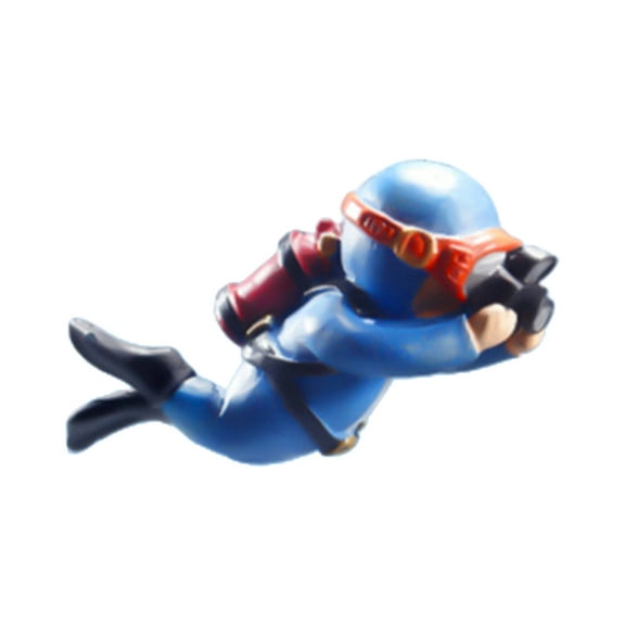 lanema Floating Fish Tank Decoration Cute Little Diver Aquarium Ornaments Cartoon Fish Accessories Device Set Accessories