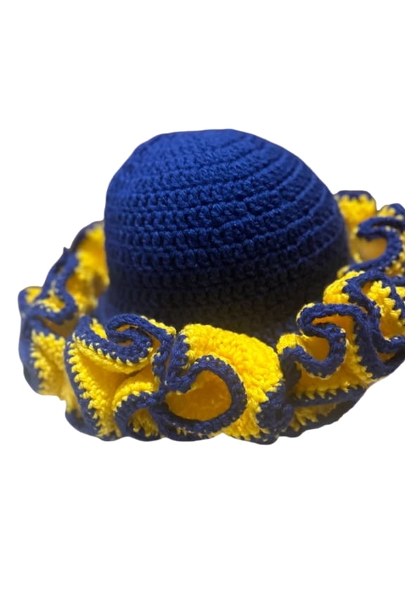 French Sun Hat Crochet Bucket Hat Elegant Bonnet Hat Women Spring Fishing Hat