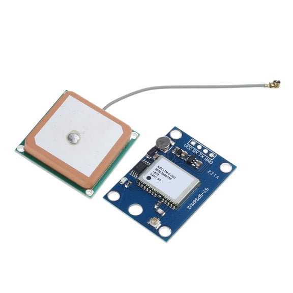 lanema GY-GPS6MV2 Signal Module 25x25mm Lareg Antennae with EEPROM and Backup Battery for Drones Enthusiasts
