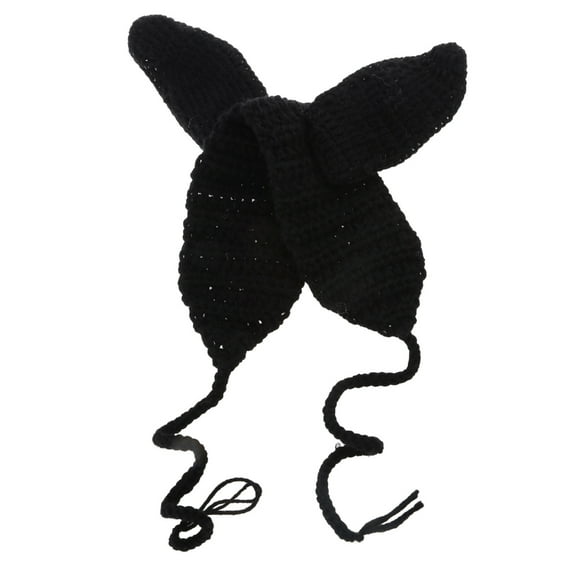 lanema Girls Hat Y2K Knitted Ears Hat Cute Gifts Warm Winter Hat Children Knitted Ears Winter Photo Props