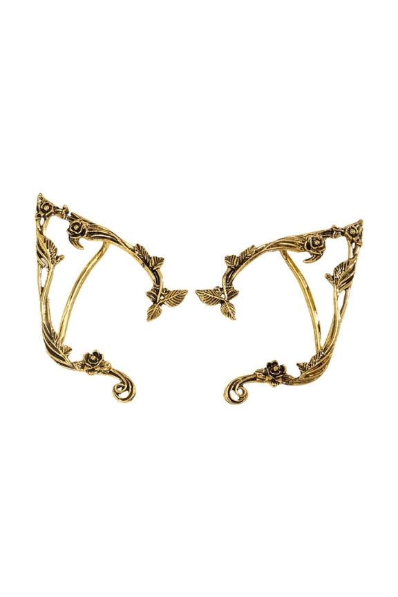 Gothic Ear Cuff Vintage Ear Accessory Comfortable Ear Clip Trendy Not Piercing Earrings Suitable for Various Occasions