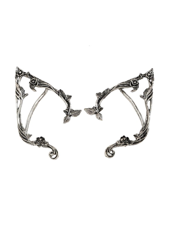 Gothic Ear Cuff Vintage Ear Accessory Comfortable Ear Clip Trendy Not Piercing Earrings Suitable for Various Occasions