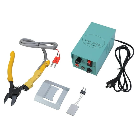 lanema HT200/HT180 Electric Heat Scissors Heat Nipper Side Cutter Diagonal Pliers Side Cutting Pliers Tool with Power Supply