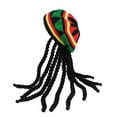 lanema Handmade Dreadlocks Hat Masquerades Party Costume Photo Props
