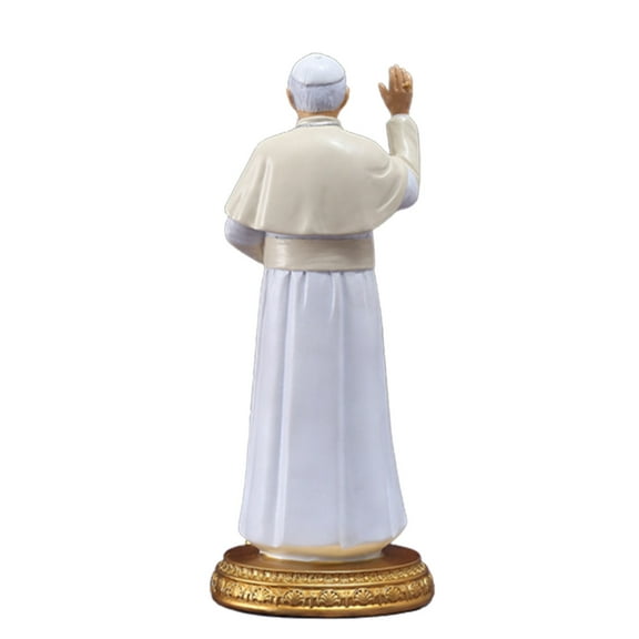 lanema Handmade Pope Benedict XVI Statue Unique Artwork Religious Catholic Decor