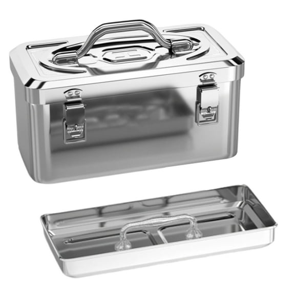 lanema Hardware Tool Box Multifuntional Storage Tool Box Stainless Steel Electrician