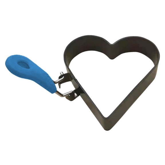 lanema Heart Shape Eggs Rings Baking Mould For Creative Breakfast And Burgers Making