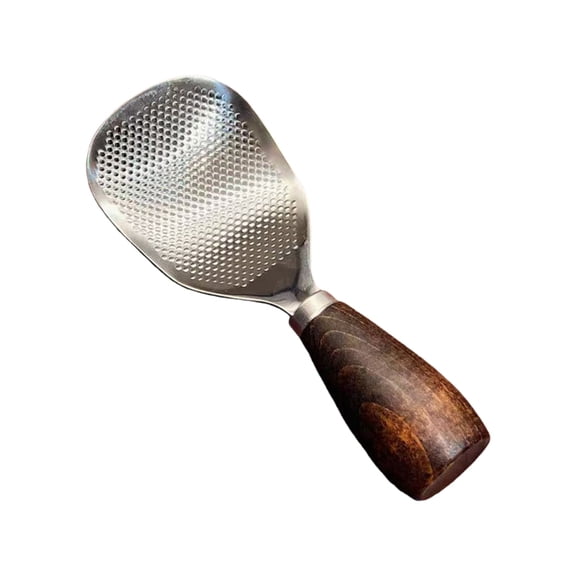 lanema Heat Resistant Nonstick Rice Scooper Wooden Handle Rice Spoon Paddle Standing Rice Spatula Mashed Potato Kitchen Tool