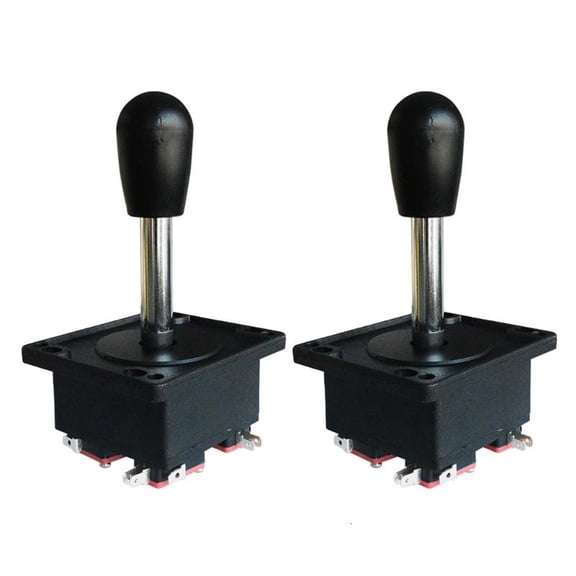 lanema Heavy Duty Arcade Joystick Adjustable Mounting Switchable for Metal Wood Panel
