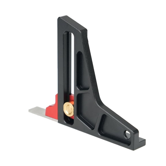 lanema Height Indicator for Woodworking Versatile Double Scale Height Gauges Aluminum Construction Secure Measurement Durable