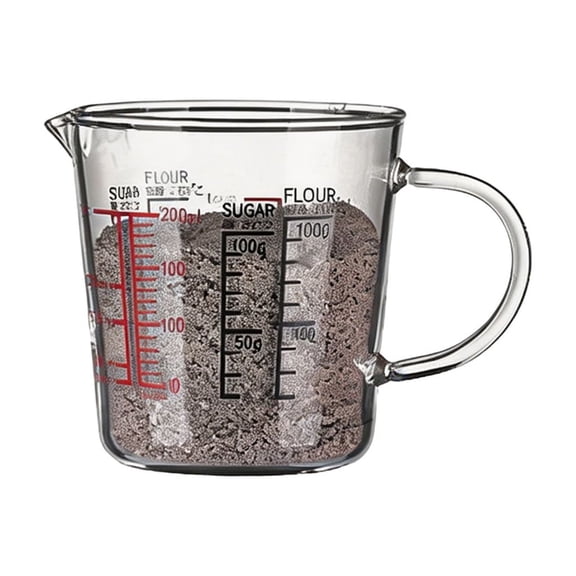 lanema High Accuracy Borosilicate Glass Measuring Cup For Kitchen Use