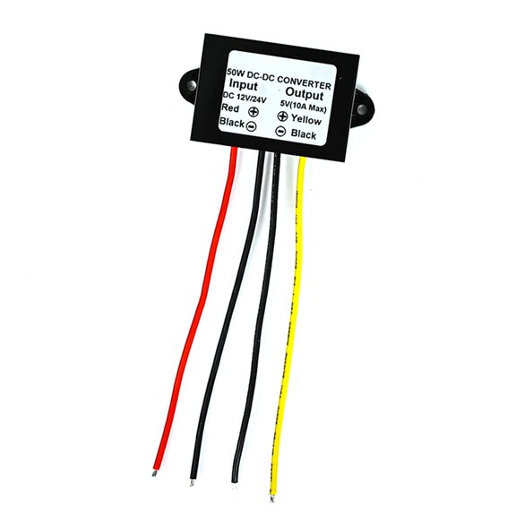 lanema High Efficiency 12V/24V to 5V 10amp Power Converter Modules Bucking Converter for Automotive LED Displays & Modifications