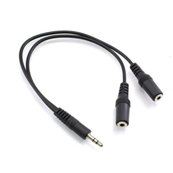 lanema High Fidelitys RCAs Splitter Cable 2 Female Outputs For Subwoofer Speakers Amplifiers DVDs Players Portable Sound Devices